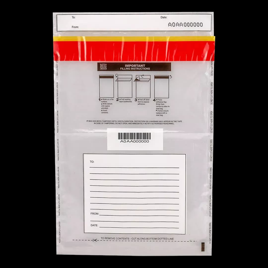 TRGenA3 A3 Generic Tamper Evident Security Bag thumbnail