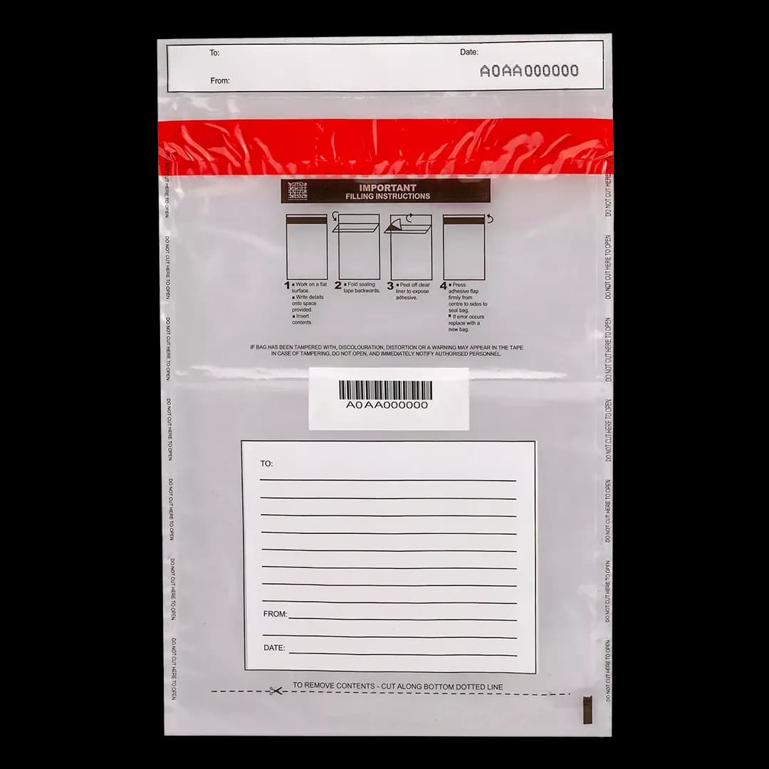 TRGenA3 A3 Generic Tamper Evident Security Bag thumbnail