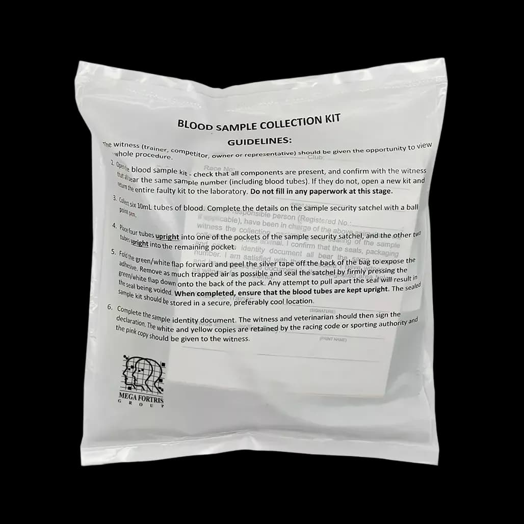 TRSTEBBLOOD Tamper Evident Security Blood Sample Collection Kit thumbnail