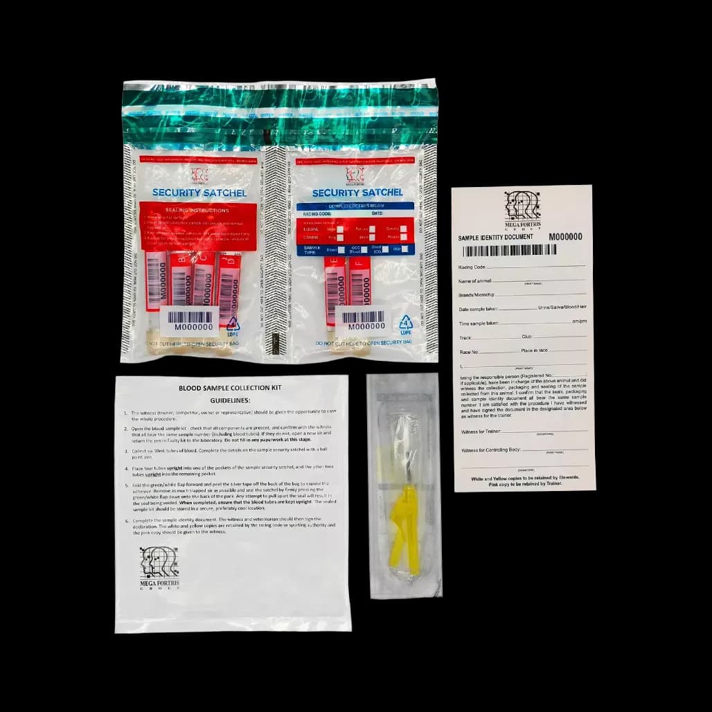 TRSTEBBLOOD Tamper Evident Security Blood Sample Collection Kit thumbnail